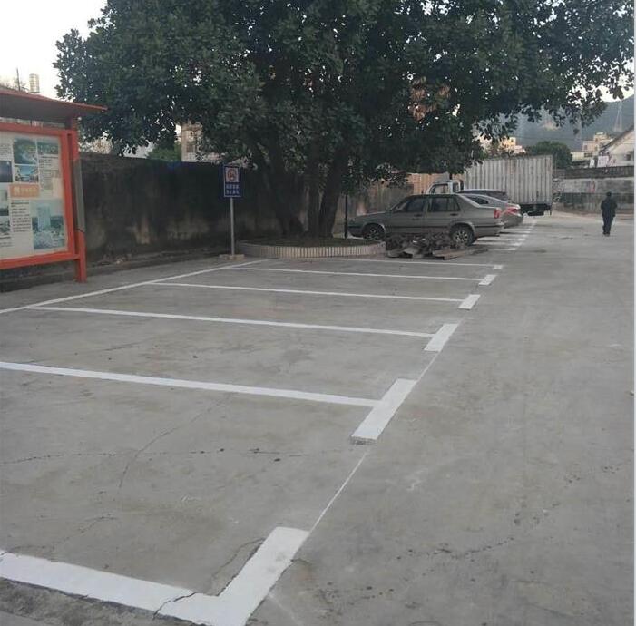 停车场划线