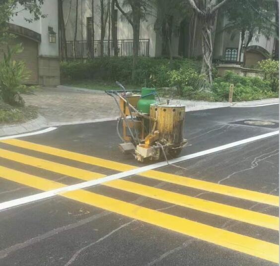  小区划线 